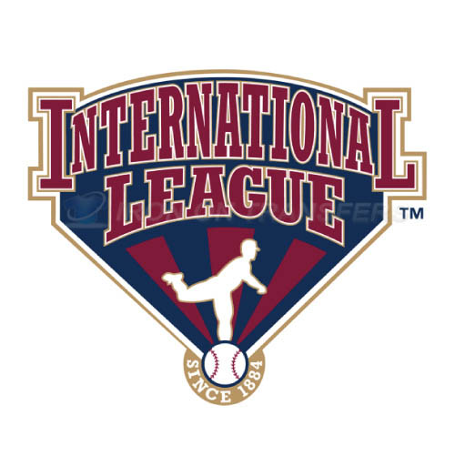 International League Iron-on Stickers (Heat Transfers)NO.7975
